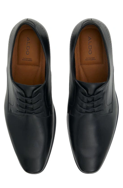Aldo Nelsen Plain Toe Derby In Black