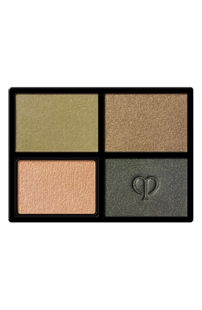 Clé De Peau Beauté Eye Color Quad Eyeshadow Refill In 10 - Sea Grass