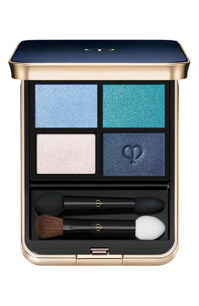 Shop Clé De Peau Beauté Eye Color Quad Eyeshadow Refill In 11 - Azure Blue Sea
