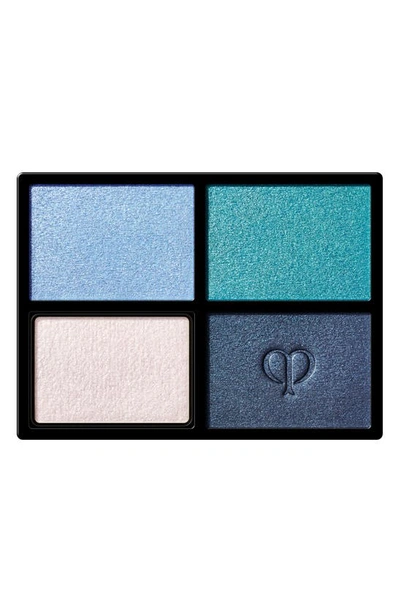 Shop Clé De Peau Beauté Eye Color Quad Eyeshadow Refill In 11 - Azure Blue Sea