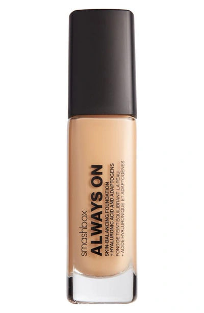 Shop Smashbox Always On Skin-balancing Foundation With Hyaluronic Acid & Adaptogens In L20w