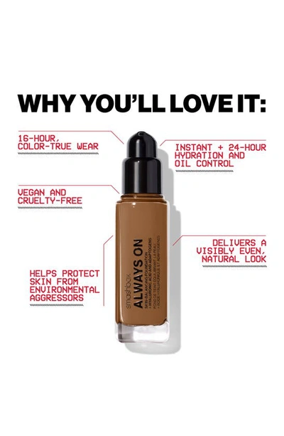 Shop Smashbox Always On Skin-balancing Foundation With Hyaluronic Acid & Adaptogens In L20w