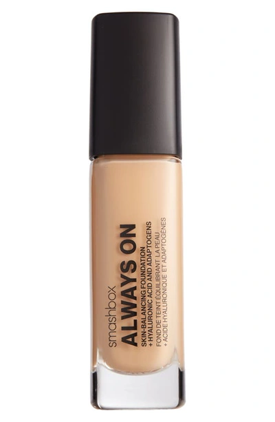 Shop Smashbox Always On Skin-balancing Foundation With Hyaluronic Acid & Adaptogens In L10w