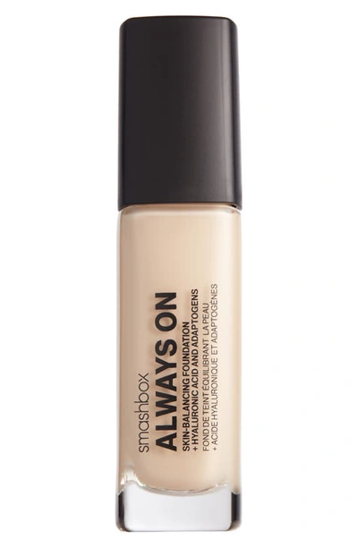 Shop Smashbox Always On Skin-balancing Foundation With Hyaluronic Acid & Adaptogens In F20w