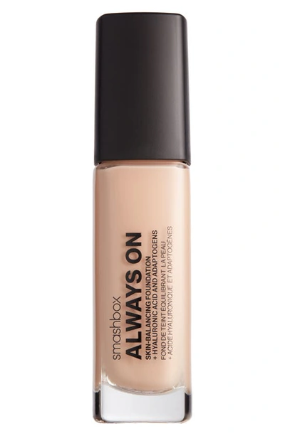 Shop Smashbox Always On Skin-balancing Foundation With Hyaluronic Acid & Adaptogens In F20c