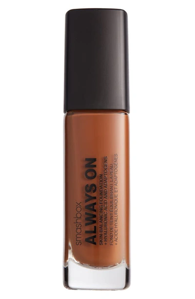 Shop Smashbox Always On Skin-balancing Foundation With Hyaluronic Acid & Adaptogens In T20n