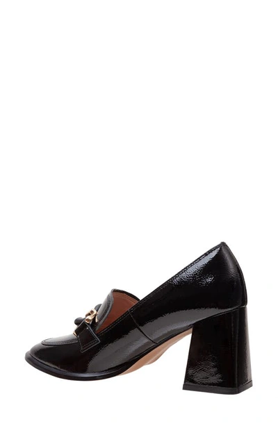 Shop Linea Paolo Cece Block Heel Loafer In Black