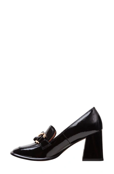 Shop Linea Paolo Cece Block Heel Loafer In Black