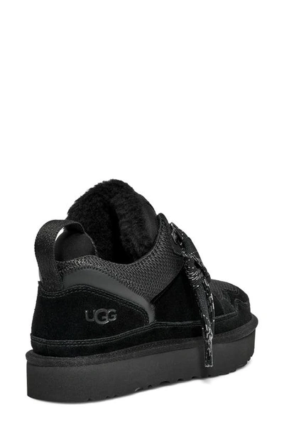 Shop Ugg Lowmel Sneaker In Black