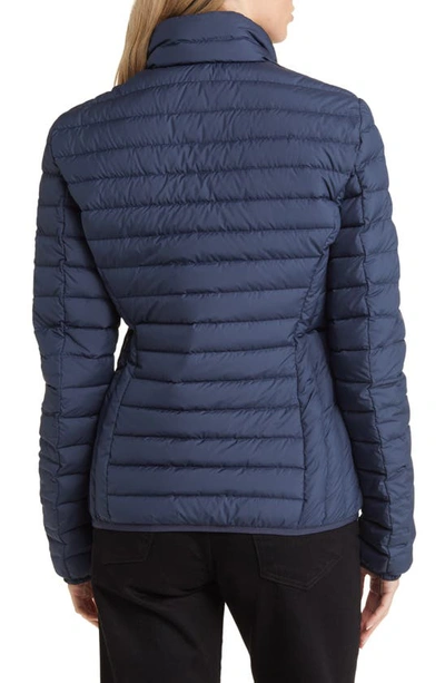 Shop Parajumpers Geena Quilted Water Repellent 600-fill-power Down Jacket In Navy