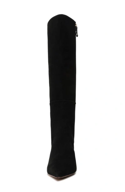 Shop Alexandre Birman Elisa Pointed Toe Boot In Black