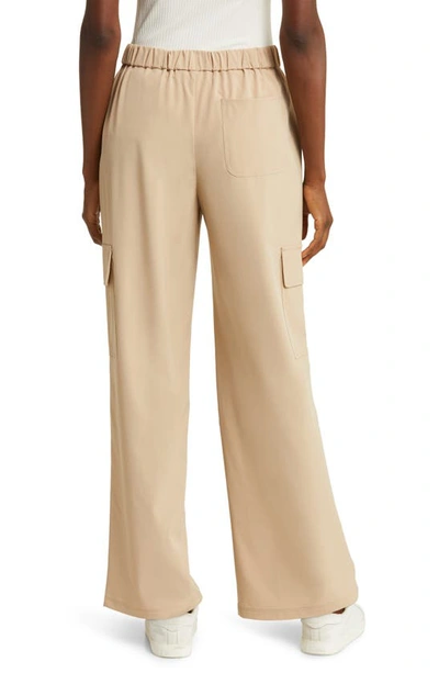 Zella Interval Utility Cargo Pants In Tan Nomad