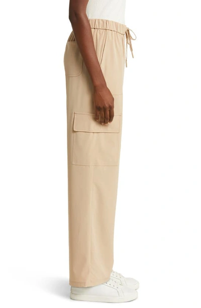 Zella Interval Utility Cargo Pants In Tan Nomad