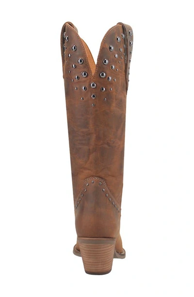 Shop Dingo Talkin Rodeo Knee High Western Boot In Brown