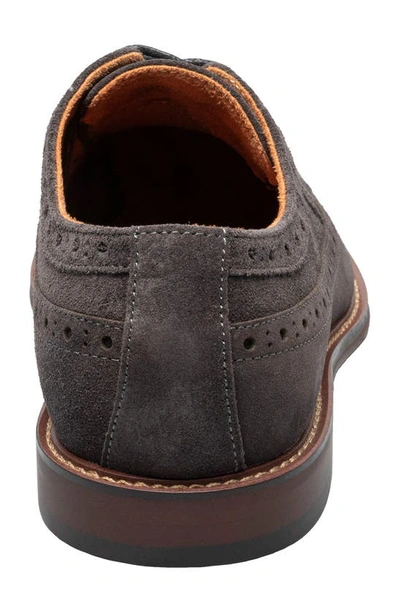 Stacy Adams Marligan Wingtip Derby In Dark Gray