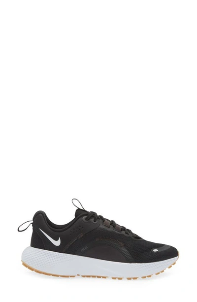 Nike Women's Escape Run 2 Road Running Shoes In Black/ White/ Smoke Grey