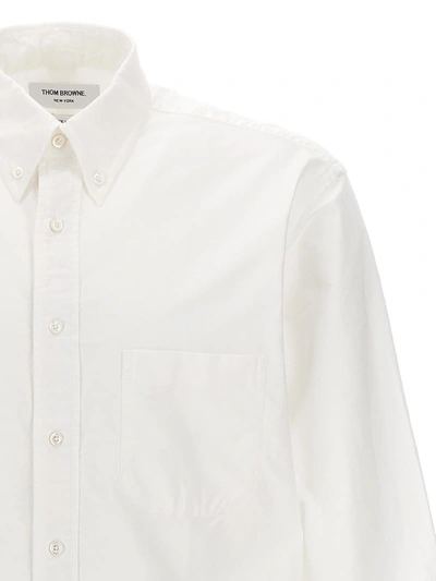 Shop Thom Browne 'classic' Shirt In White