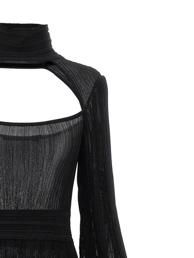 Shop Antonino Valenti 'cornelia' Dress In Black