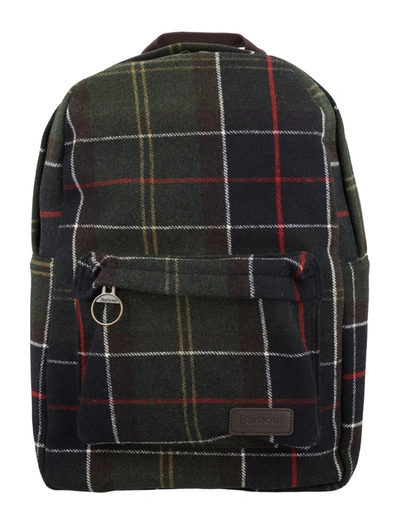 Shop Barbour Cambridge Backpack In Classic Tartan