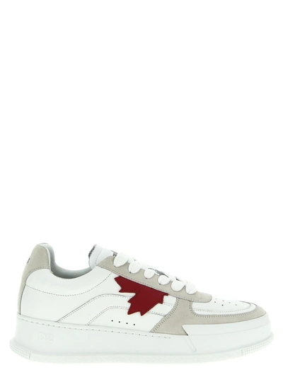 Shop Dsquared2 'canadian' Sneakers In Multicolor