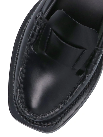 Shop Hereu Flat Shoes In Black