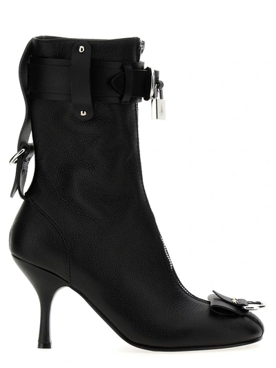 Shop Jw Anderson J.w. Anderson 'punk' Ankle Boots In Black