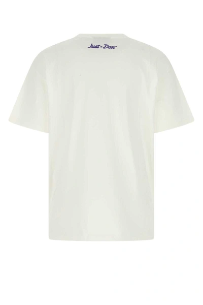 Shop Just Don T-shirt In White