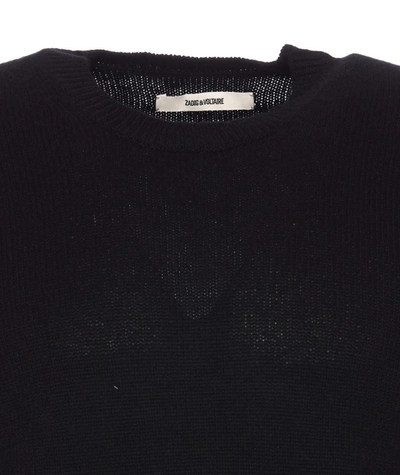Zadig & Voltaire Kennedy Arrow Pullover In Black