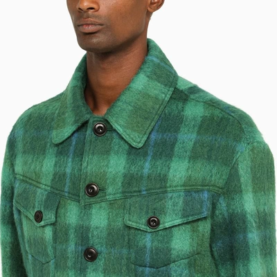 Shop Andersson Bell Short Jacket In Green