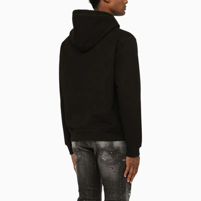 Shop Dsquared2 D2 Cool Hoodie In Black