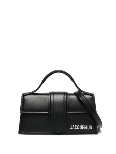 Shop Jacquemus Le Bambino Handbag In Black