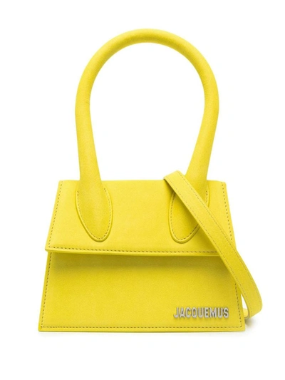 Jacquemus - Authenticated Chiquito Handbag - Wicker Yellow Plain for Women, Never Worn