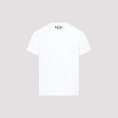 Shop Khaite Emmylou T-shirt Tshirt In White