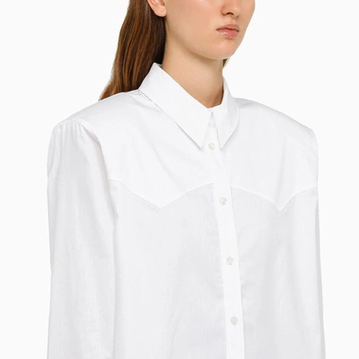 Shop The Andamane Hashville White Shirt In Black