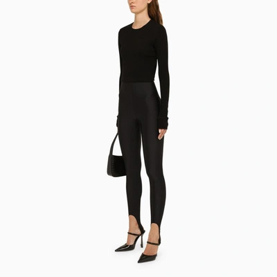 Wardrobe.nyc X Hailey Bieber Long Sleeve Tee Black In Black