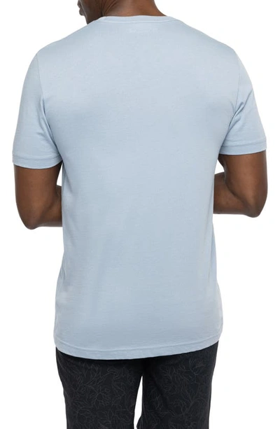 Travismathew National Place Graphic T-shirt In Ash Blue