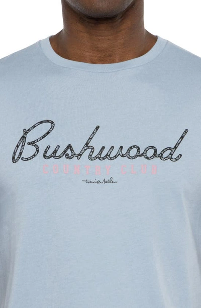 Travismathew National Place Graphic T-shirt In Ash Blue