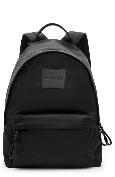 Shop Allsaints Carabiner Nylon Backpack In Black