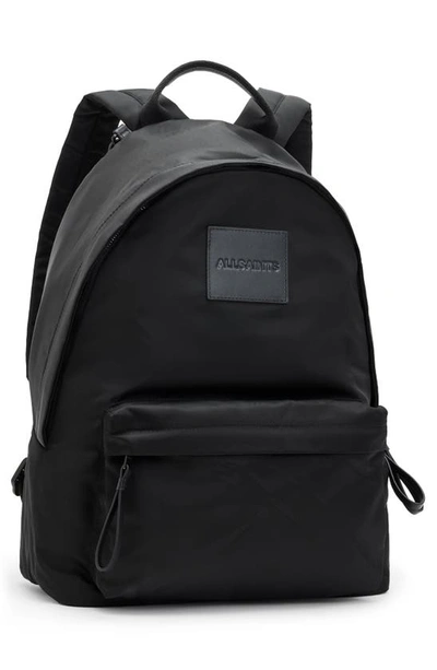 Shop Allsaints Carabiner Nylon Backpack In Black