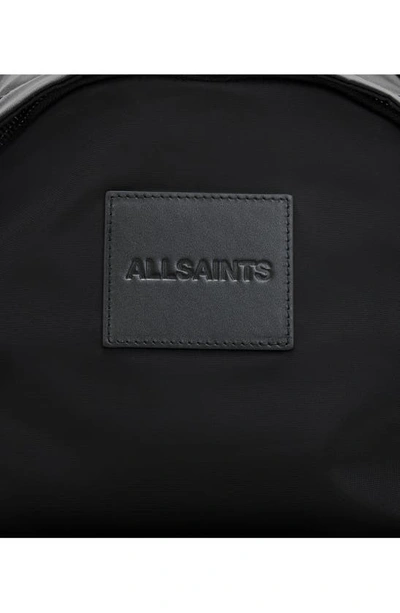 Shop Allsaints Carabiner Nylon Backpack In Black