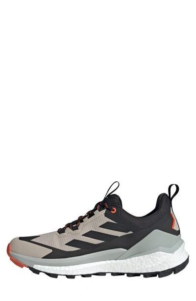 Shop Adidas Originals Terrex Free Hiker 2 Hiking Shoe In Beige/ Core Black/ Orange