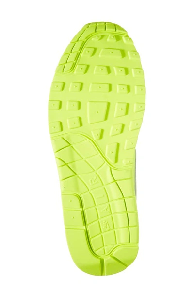 Nike Air Max 1 Premium Sneaker In Volt/ Barely Volt/ White