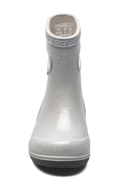 Bogs Skipper Ii Waterproof Rain Boot In Silver
