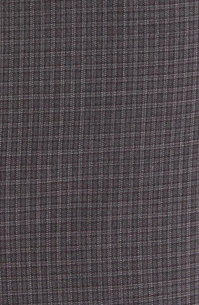 Shop Hugo Boss Dechesta Faux Wrap Wool Sheath Dress In Grey Miscellaneous