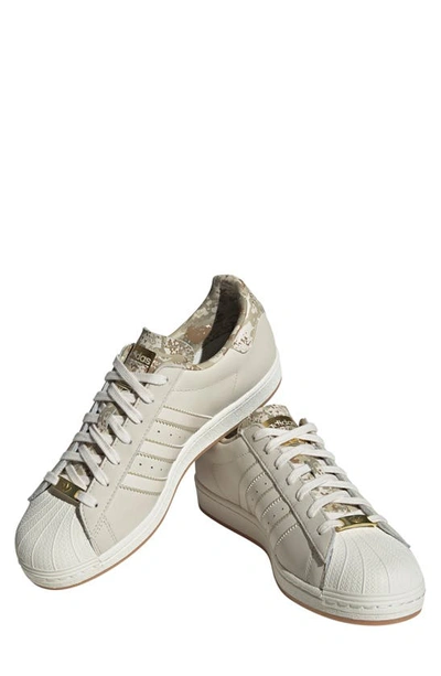 Shop Adidas Originals Superstar Lifestyle Sneaker In Alumina/ Alumina/ Off White