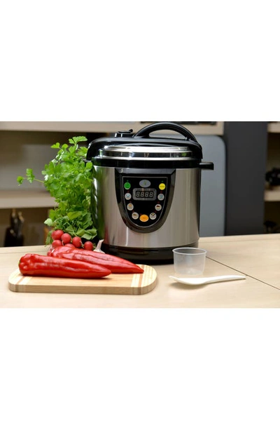Berghoff Electric 5-in-1 Pressure/slow/rice Cooker/steamer/warmer In Silver