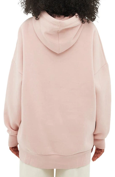 Shop Bench Dayla Oversized Hoodie In Lotus Pink