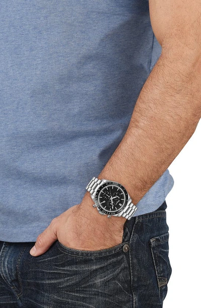 Shop Ferragamo Bracelet Watch, 43mm In Stainless Steel