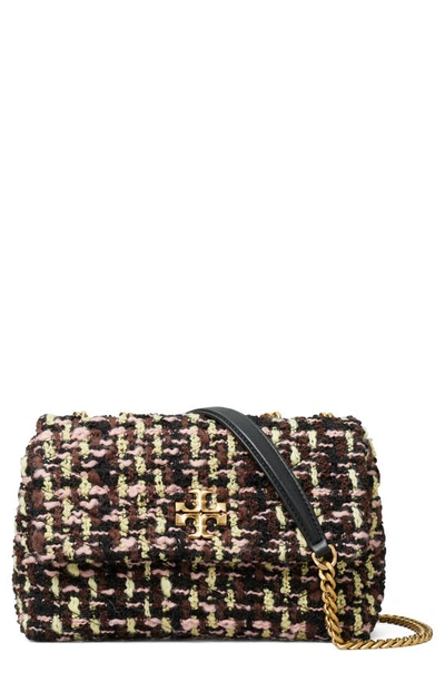 Shop Tory Burch Small Kira Tweed Wool Blend Convertible Shoulder Bag In Multi