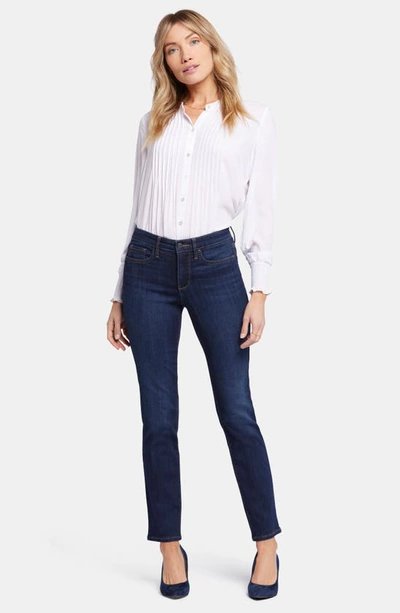 Nydj Relaxed Piper High Rise Crop Straight Jeans In Genesis In Northbridge